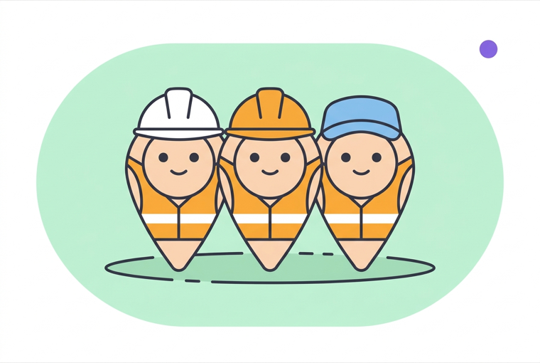 Crew celebration illustration